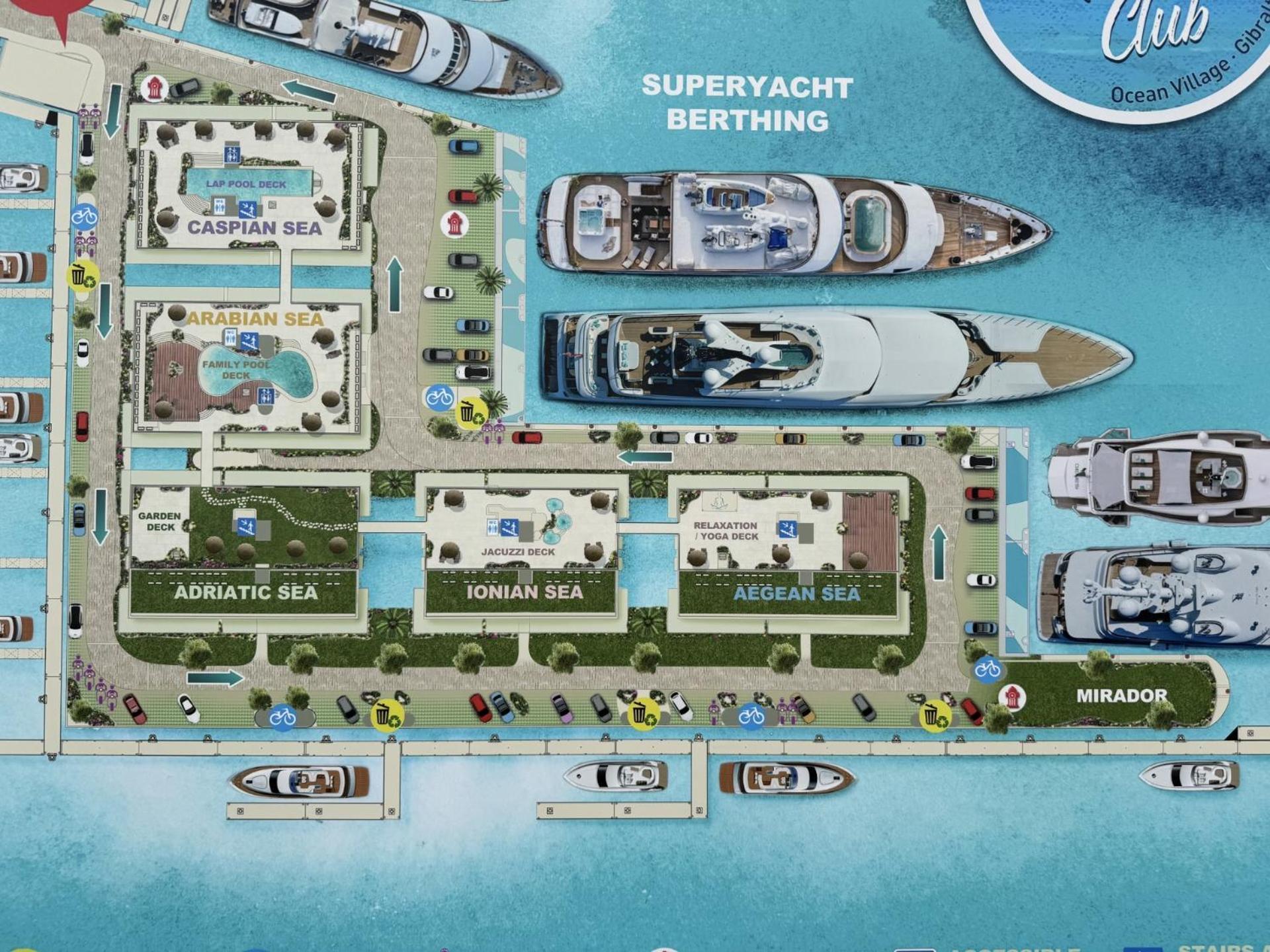 Marina Club Luxury Private Studio With Pool And Incredible Views Gibraltar Extérieur photo